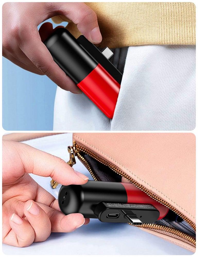 ثلاث كبسولات باور بنك مع قاعدة