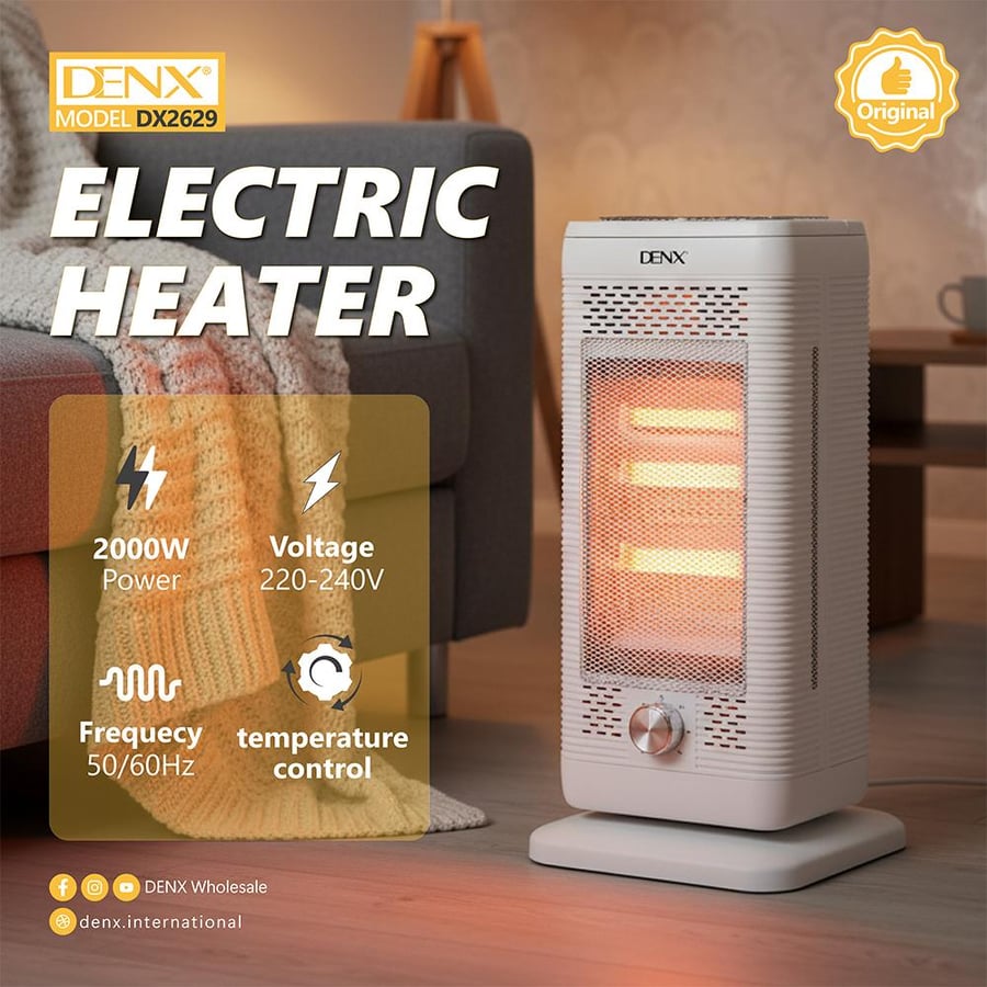 دفاية كهربائية Denx بـ5 اتجاهات