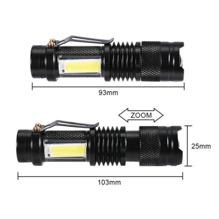 كشاف USB بإضاءة مزدوجة