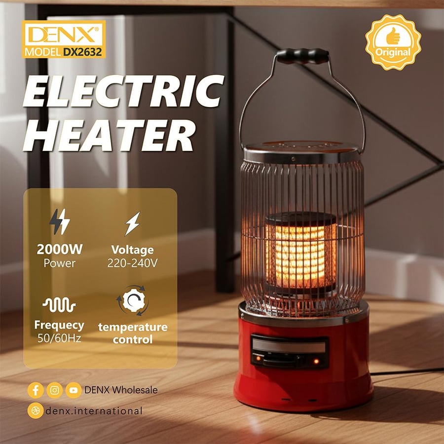 دفاية كهربائية Denx دائرية 360 درجة