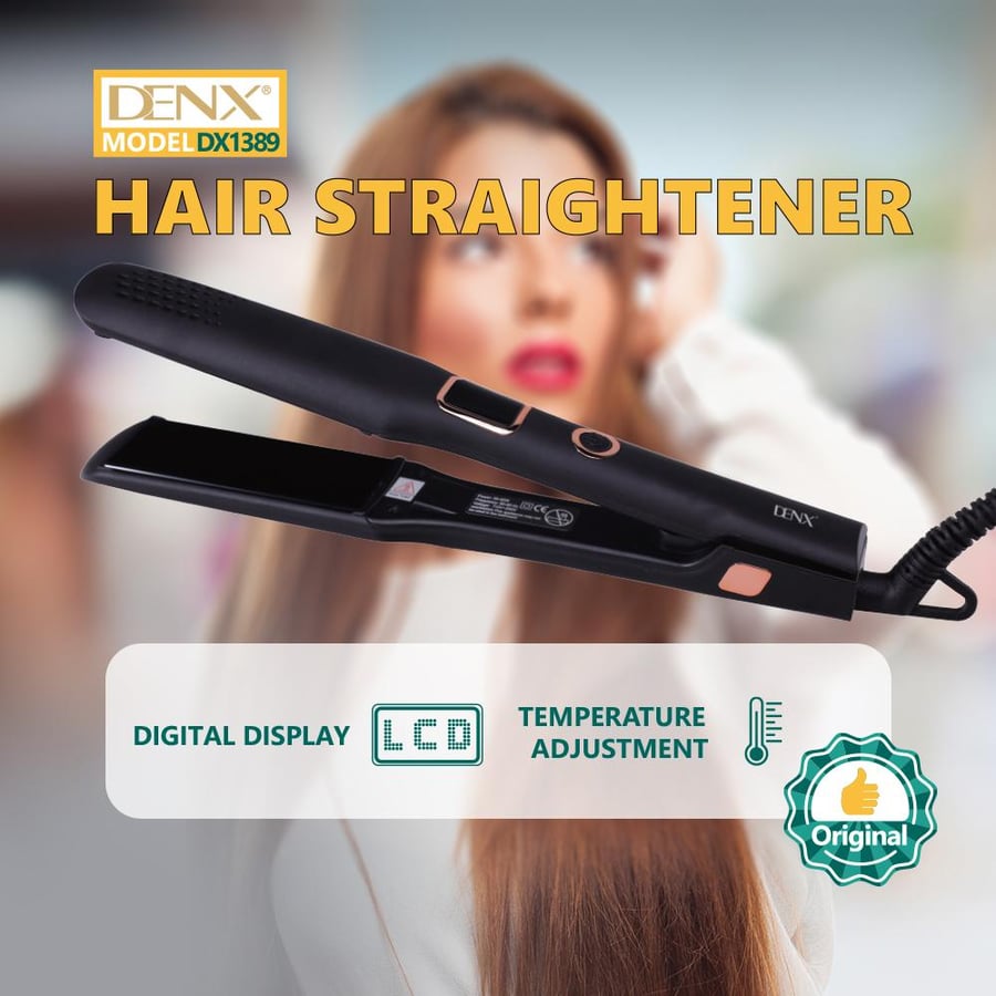 مكواة فرد الشعر Denx دقيقة