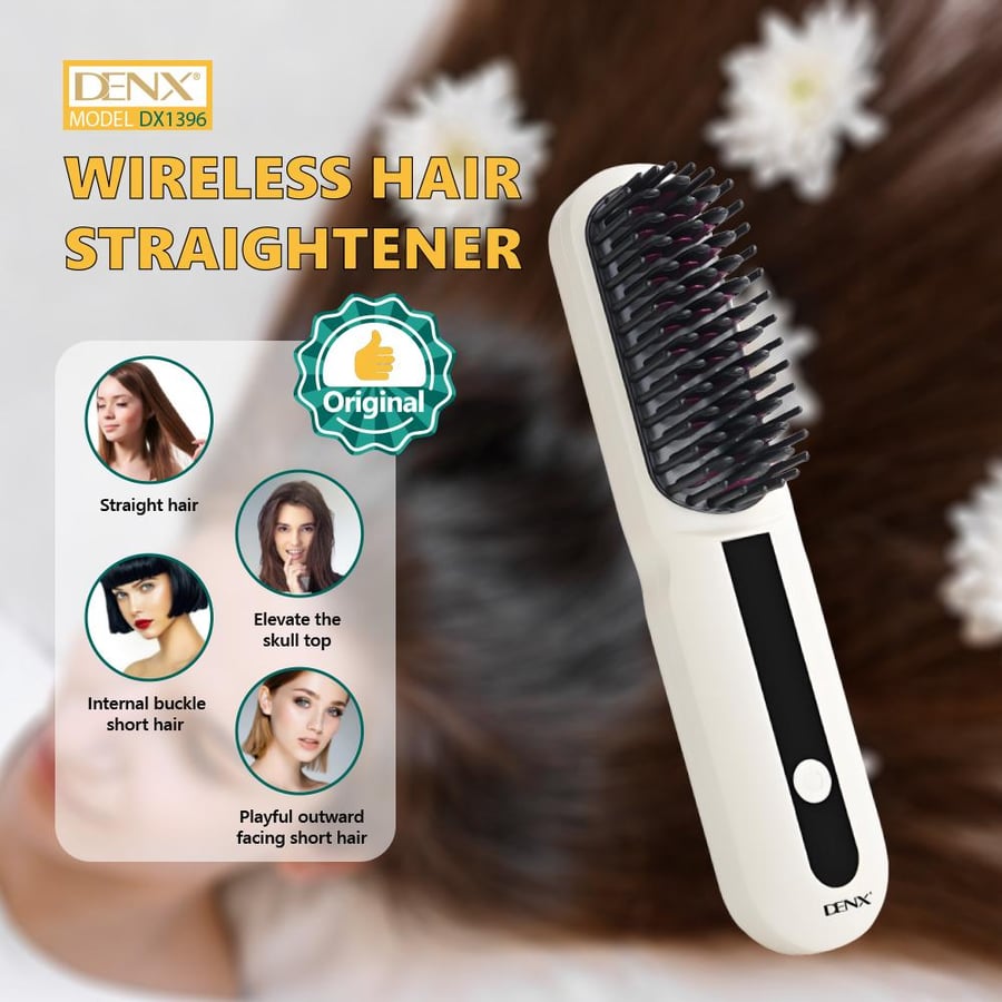 مكواة فرد الشعر Denx لاسلكية - الطراز 272
