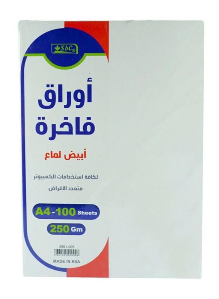 ورق طباعة أبيض 100 قطعة A4 SBC أحلام ستور