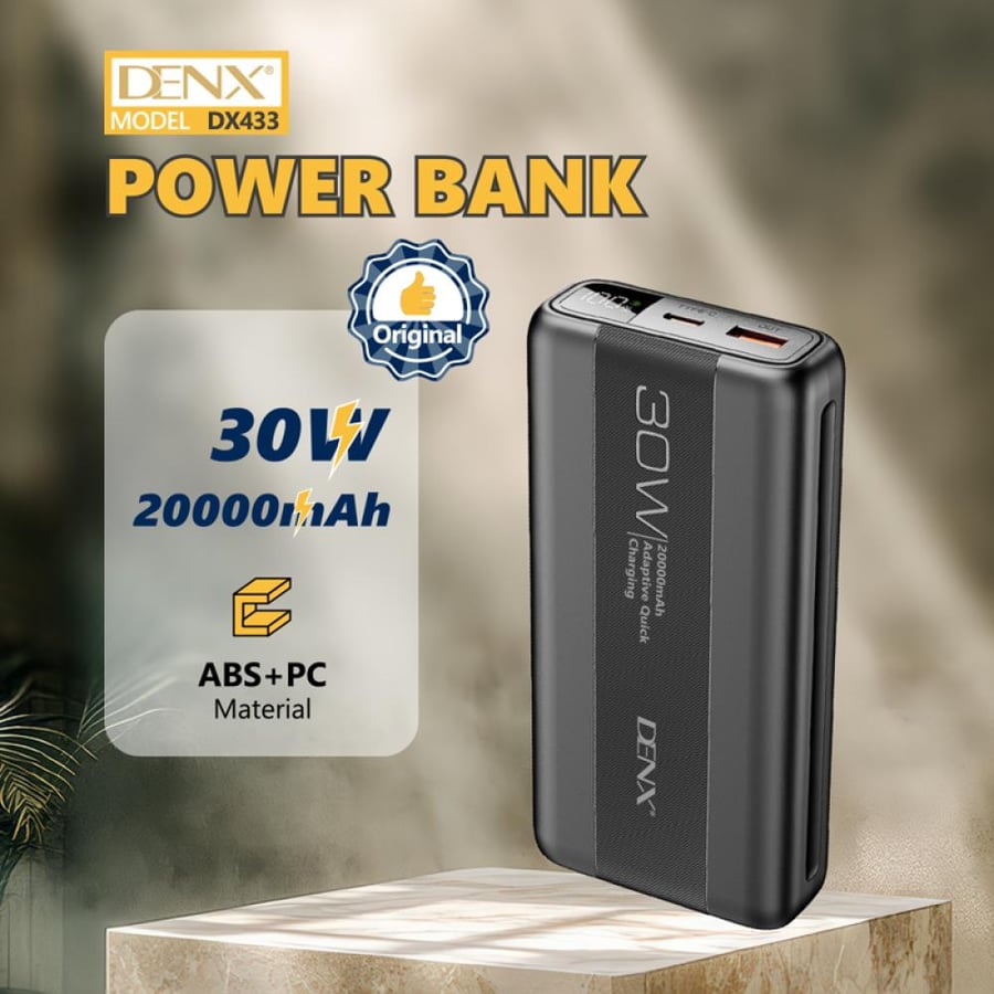 باور بانك Denx بطارية 20000 مللي أمبير عالي السرعة