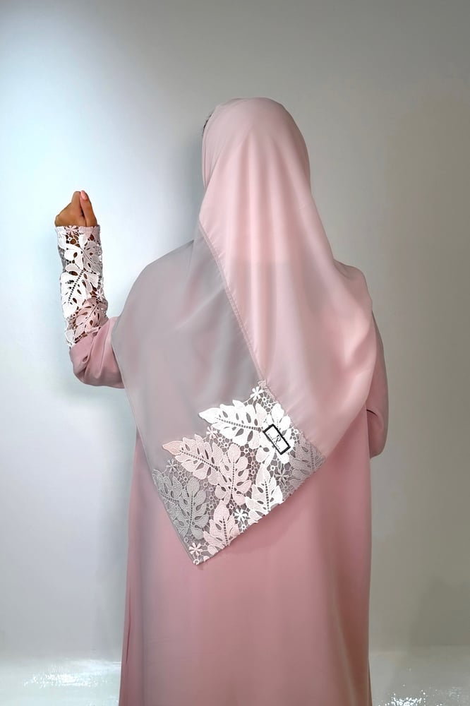 Flow Style Abaya _ Dusty Rose