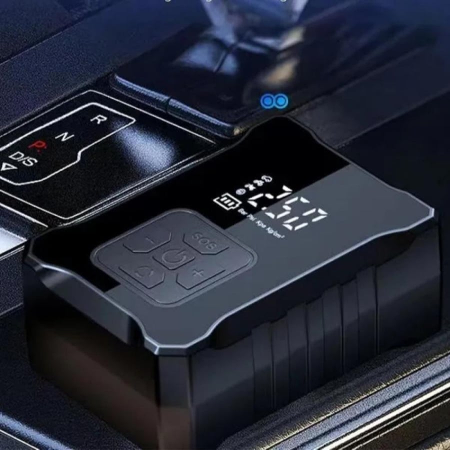 مضخة إطارات كهربائية متعددة الوظائف 150 PSI مع شاشة رقمية