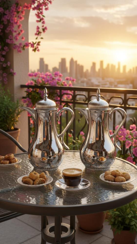 Tea and coffee samovar set