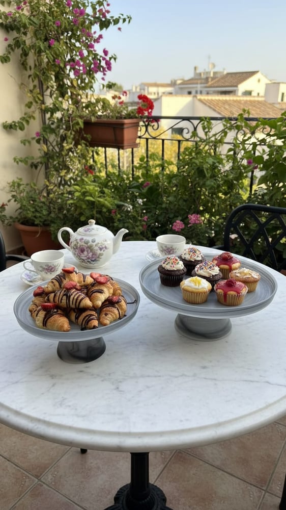 طبق حلويات