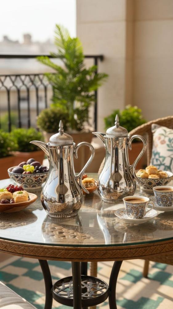 Tea and coffee samovar set