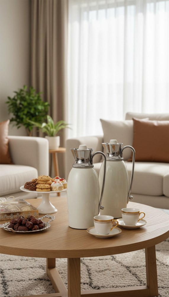 Tea and coffee samovar set 1 liter / 750 ml
