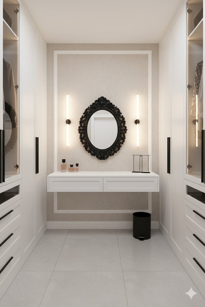 Wall mirror with modern design adds an elegant touch to your home decor 72cm * 57cm