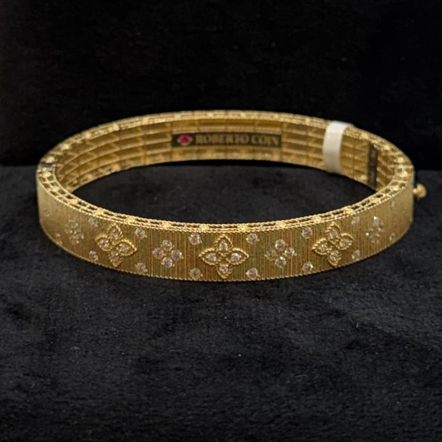Gold bracelet design ROBERTO COI new