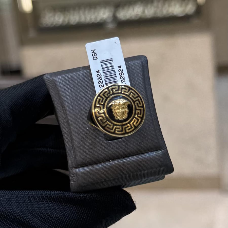 Versace design ring