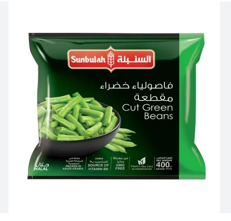 فاصوليا خضراء مقطعة السنبلة 400ج
