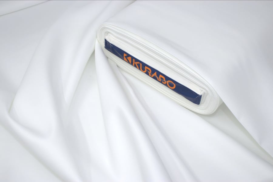 Japanese Korabu fabric – luxury and elegance without limits white