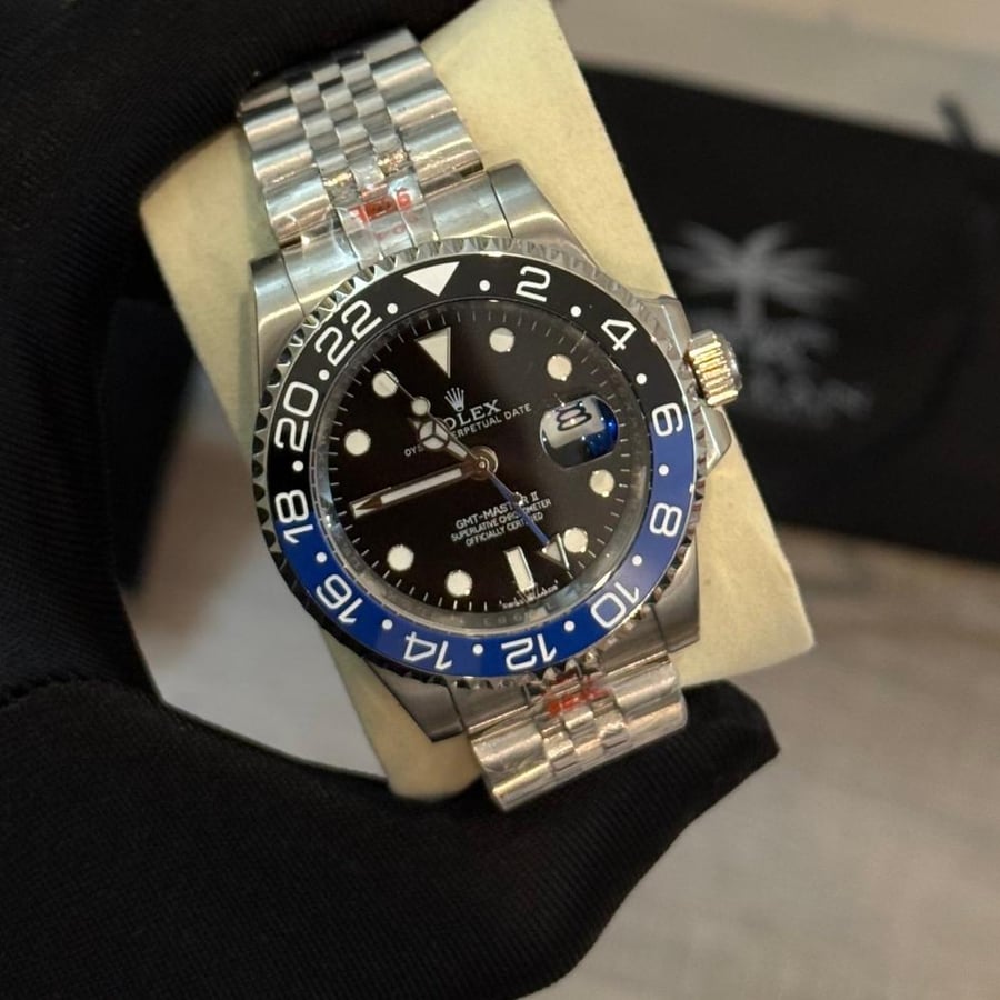 رولكس باتمان Rolex GMT‑Master II Batman Jubilee هاي هاي كوالتي