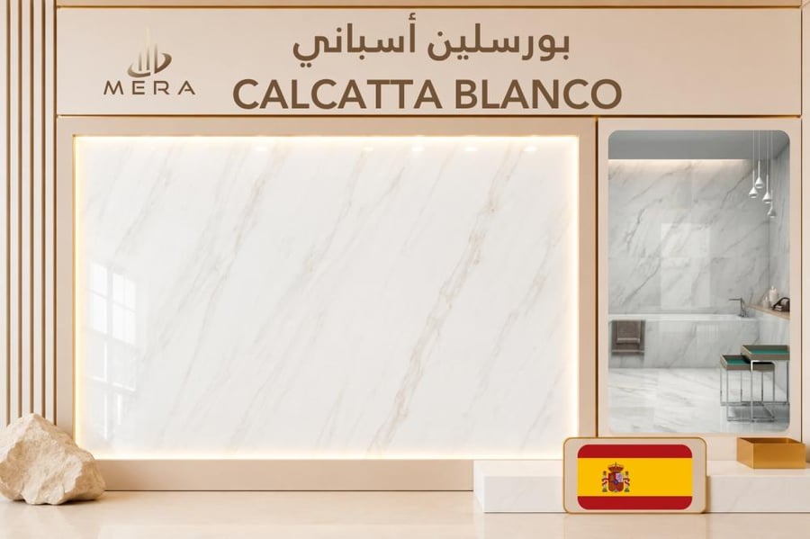 Spanish porcelain | Calacata Blanco