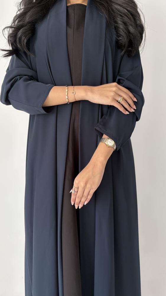 كريب نص كالوش عباية عملية عباية دوام يومية
