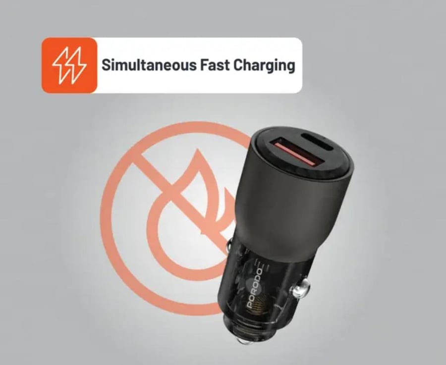 Car charger JOMXROOM JM-832 with power 120 watts