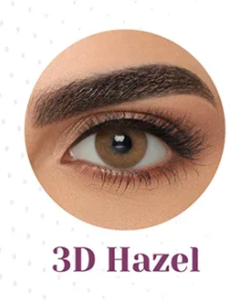 عدسات لغة العين 3D Hazel