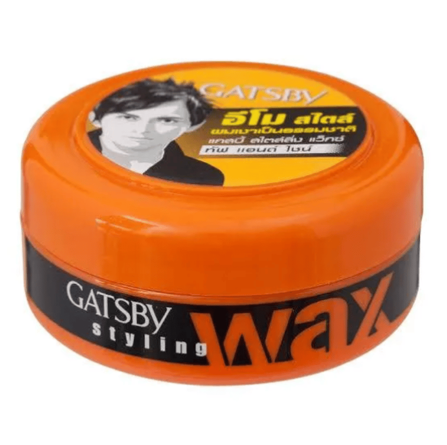 Gatsby Wax Hair Styling 75g Taff and Shine Orange