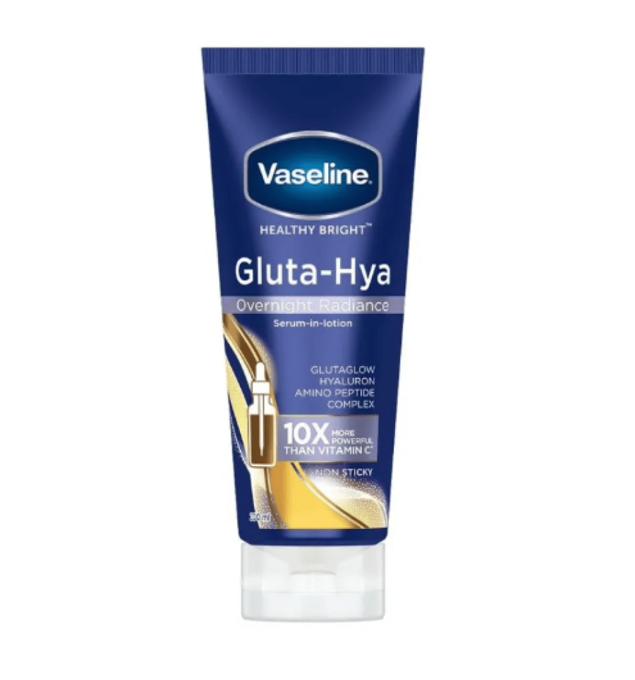Vaseline serum and lotion 200 ml Gluta Hea away vitality all night