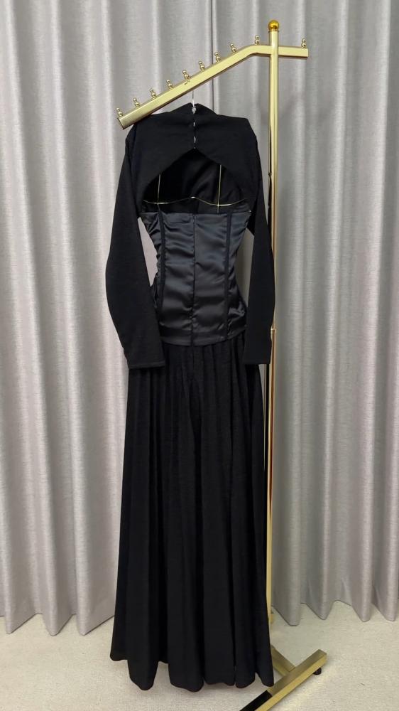 فستان سهرة انيق وراقي