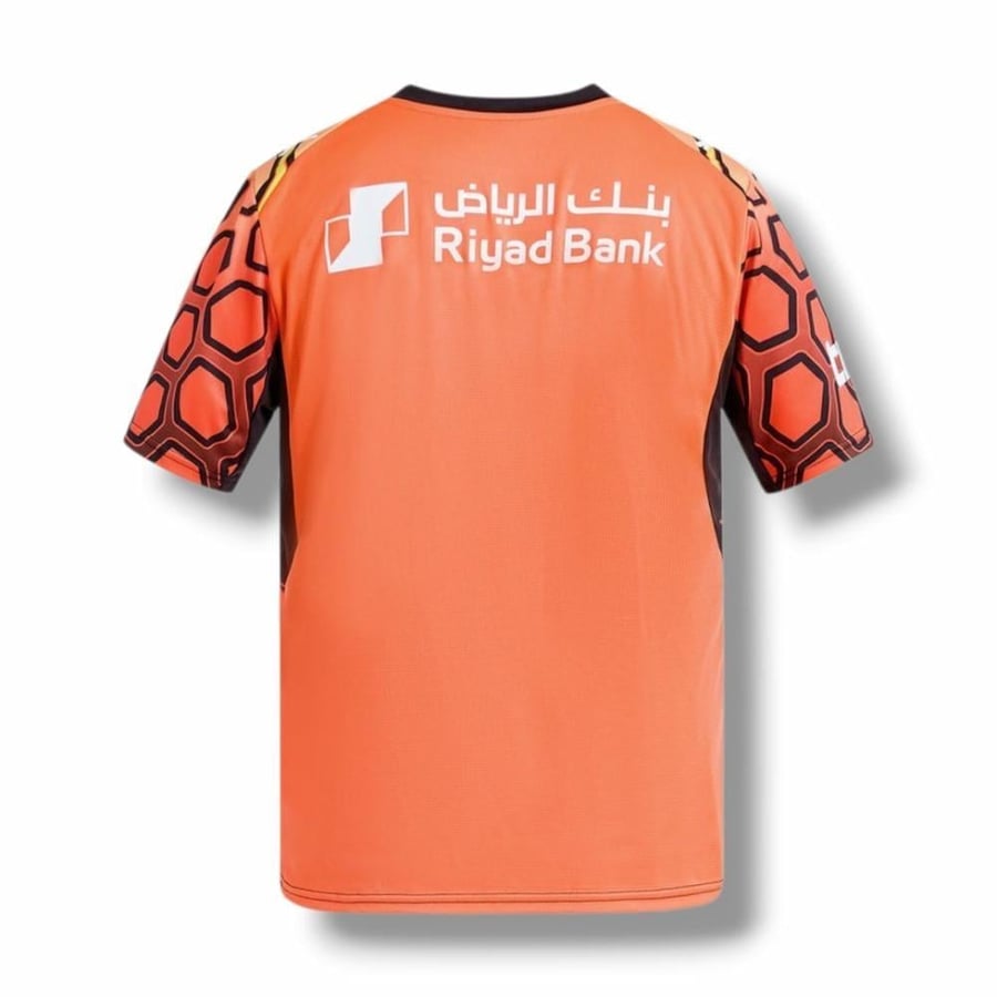 تيشيرت حارس الهلال باللون البرتقالي الجديد 2027
