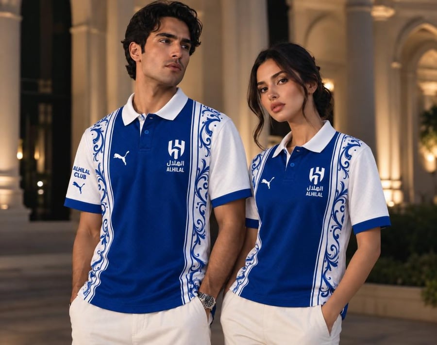 تيشيرت الهلال الخاص بالمتجر