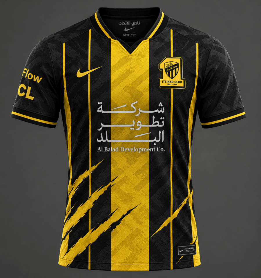 تيشيرت الاتحاد | تصميم خاص وفخم