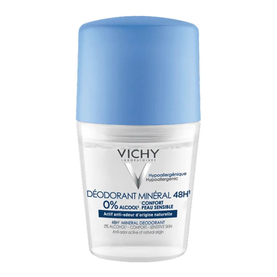 فيتشي مينيرال مزيل عرق رول أون- ٥٠ مل/Vichy mineral deodorant roll on -50ml