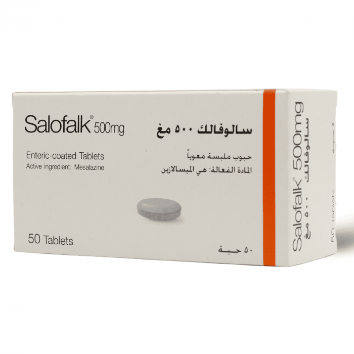 سالوفالك- 500 مجم  50 قرص/Salofalk -500mg Tab