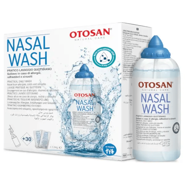 اوتوسان غسول الأنف(مضخة+أكياس)_لالتهابات الجيوب الانفية/Otosan Nasal Wash