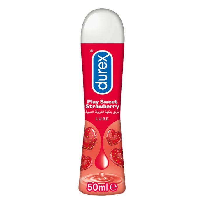 ديوركس مزلق بلاي برائحة الفراولة/Durex play sweet strawberry