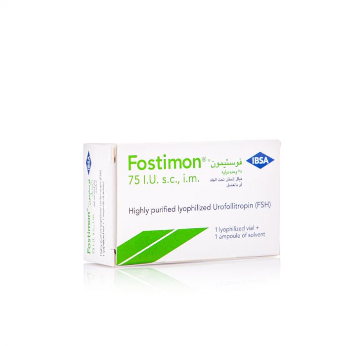 فوستيمون -75 وحدة دولية علاج هرموني 1 أمبول/Fostimon 75I.U 1 ampoule