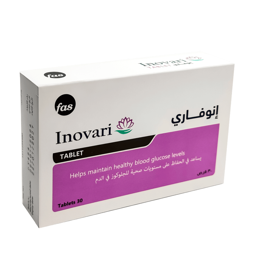 انوفاري(ميوانيستول ) علاج تكيس المبايض - 30 قرص/Inovari -30Tab
