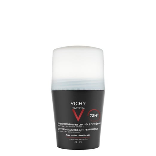 فيتشي مزيل عرق للرجال 72 ساعة- 50 مل/Vichy deodorant for mem -50ml 72hrs