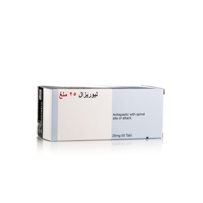 ليوريزال -25 مجم 50 قطعة/Lioresal-25mg 50Tab