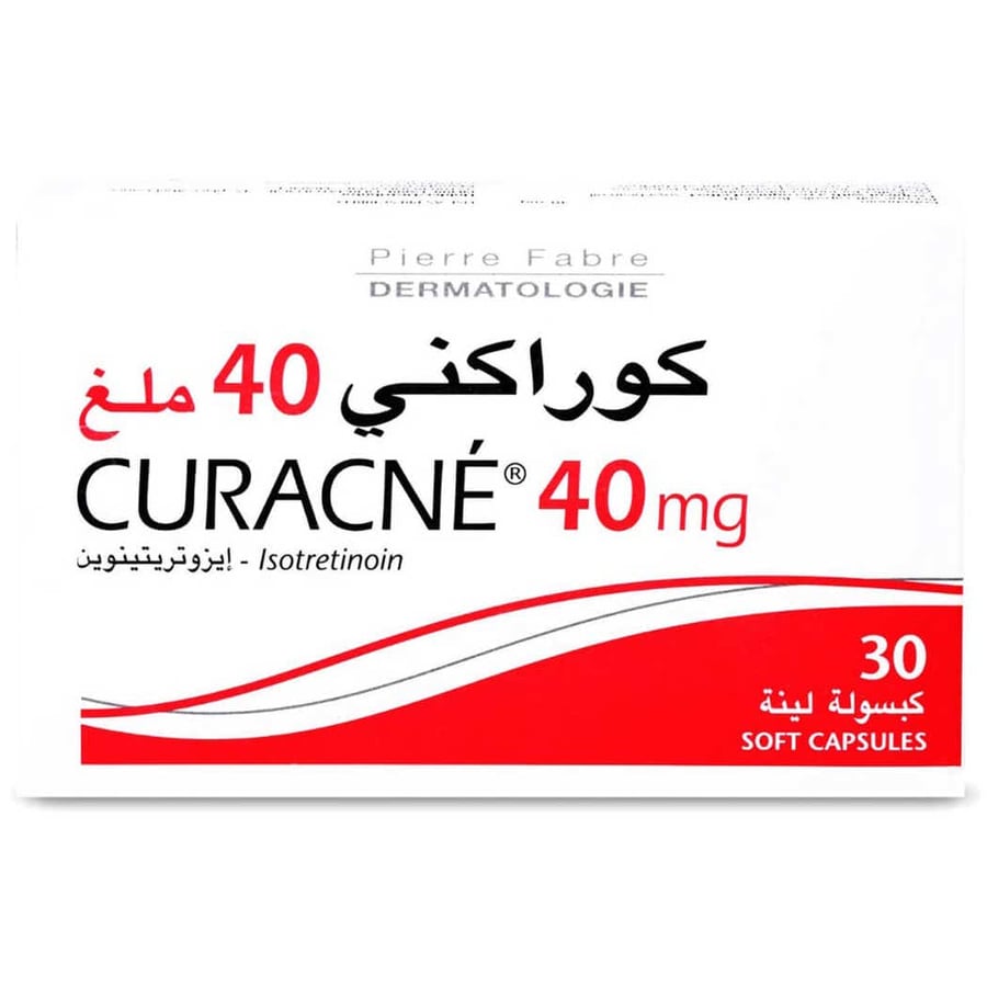 كوراكنى -40مجم 30كبسولة/Curacne -40mg 30Cap