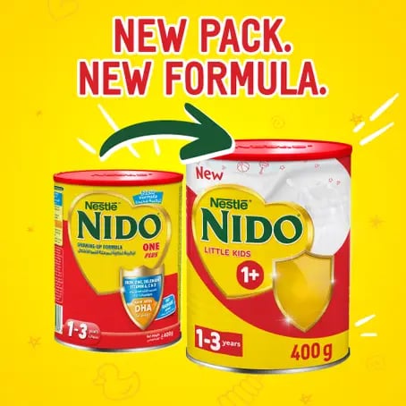 نيدو بلس وان حليب -٤٠٠ جم/ Nido +1 Milk -400 Gm