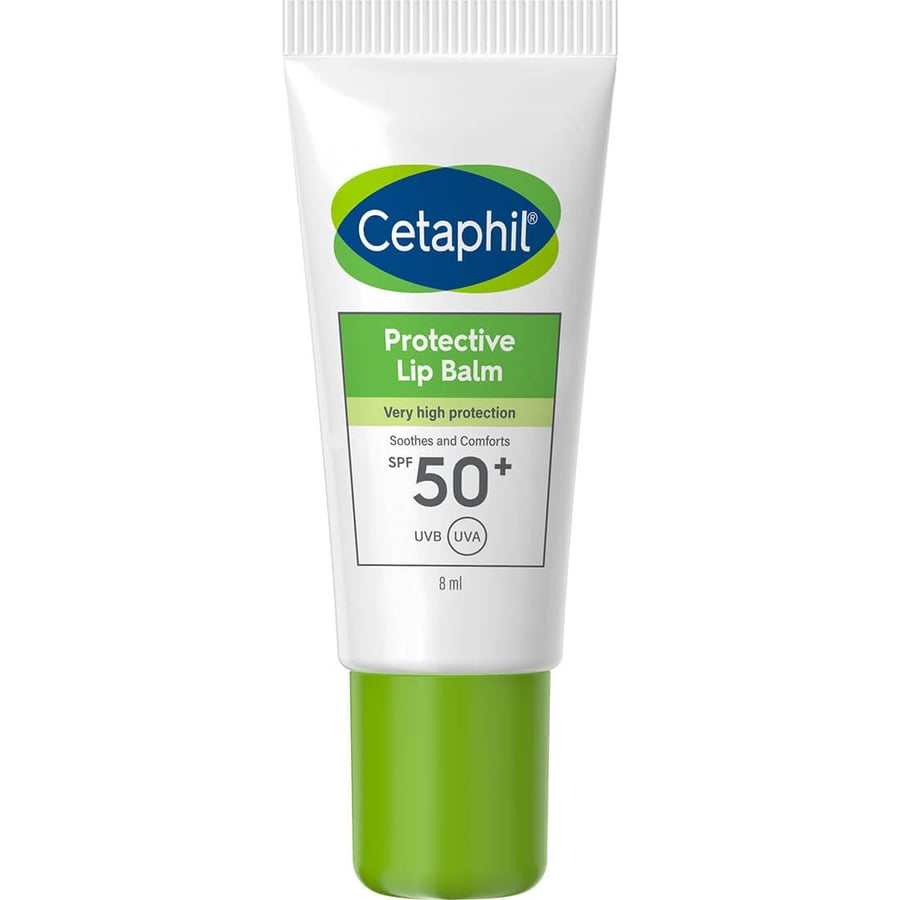 سيتافيل مرطب شفاه مع واقي بمعامل حماية من الشمس 50+ _8 مل/Cetaphil Protective Lip balm +50SPF -8 ml