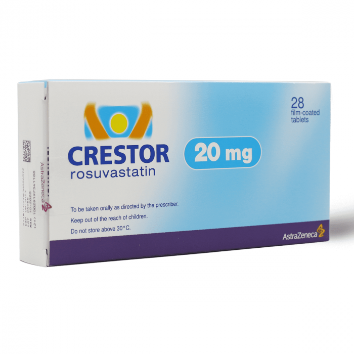 كريستور- 20 ملغ 28 قرص/Crestor -20mg 28 Tab