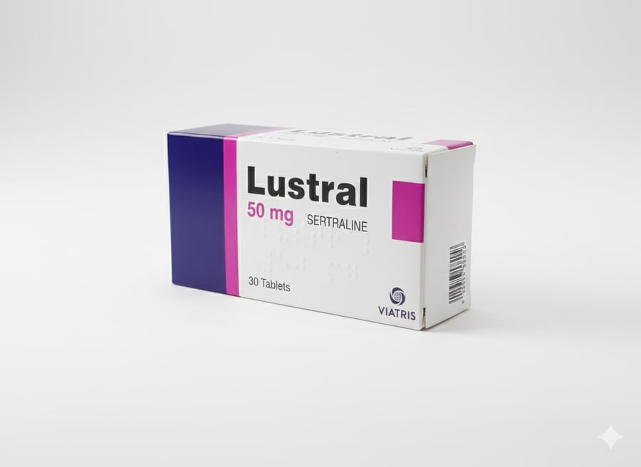 لوسترال -50 مجم 30 قطعة/Lustral -50mg 30Tab