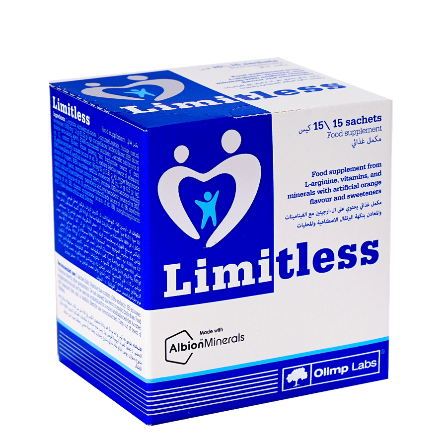 ليمتلس لتحسين الصحة الجنسية- 15 كيس/Limitless -15 sachets