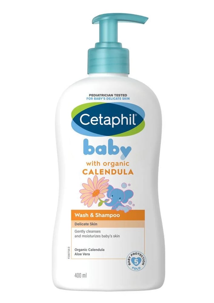سيتافيل بيبي غسول وشامبو بالكالينديولا العضوي -400 مل/Cetaphil Baby Wash&Shampoo -400ml