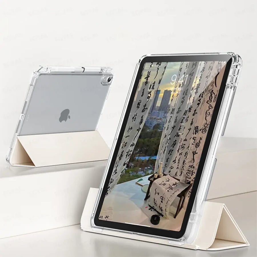 كفر iPad مع حامل قلم 11”-13” قابل للفصل