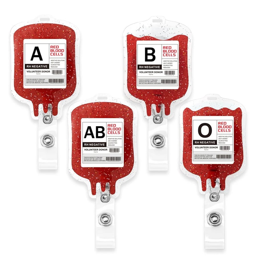 Blood Bag ID badge