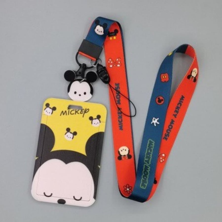 mickey mouse ID holder
