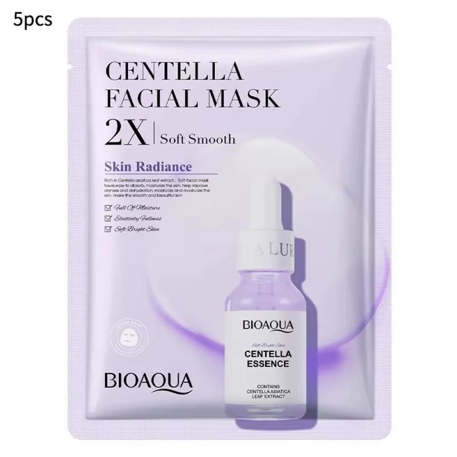 BIOAQUA 20 قطعة قناع وجه بالكولاجين