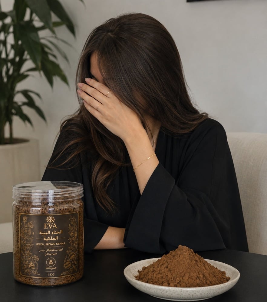 الحناء البنيه الملكيه